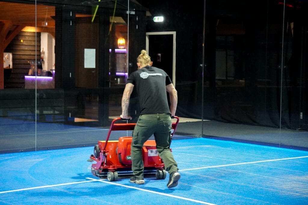 Wartung Indoor Padel Courts 2 Onderhoud indoor